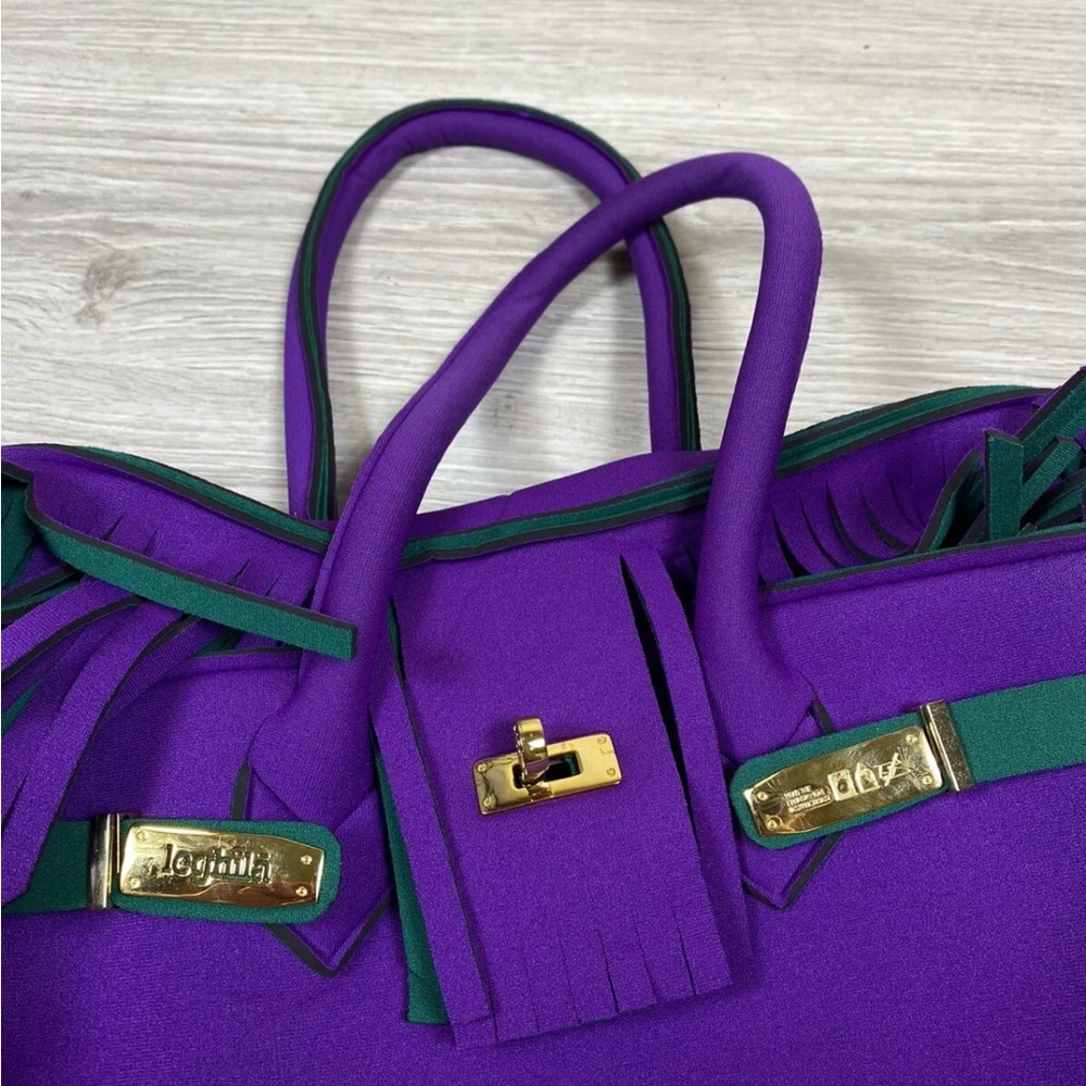 Leghila Birkin handbag neoprene women's Rare RRP450€